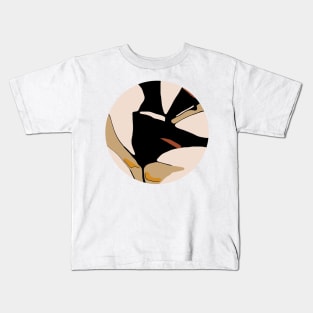 Original abstract modern minimalist design art Kids T-Shirt